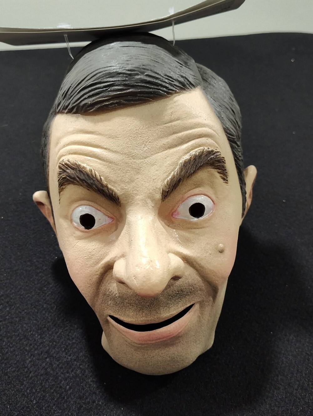Dark Side Mr Bean Full Face Latex Halloween, One Size, NWT